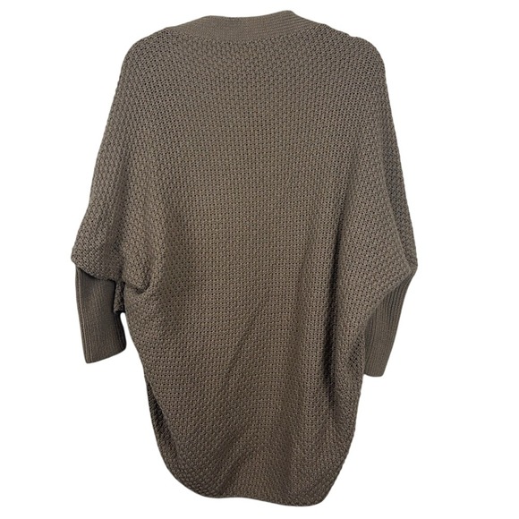 American‎ Rag Cie Cinder Cocoon Neutral Cardigan Sweater M/L Open Front NWT - Picture 8 of 11